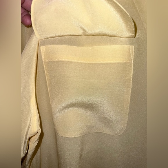 Jaclyn Smith Light Yellow Blouse - Picture 3 of 4